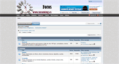 Desktop Screenshot of foros.turanking.es