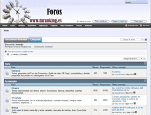 Tablet Screenshot of foros.turanking.es